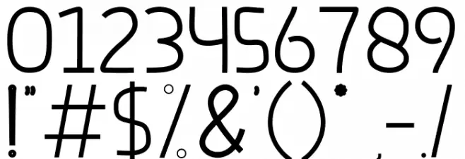 QEMAREN Font OTHER CHARS