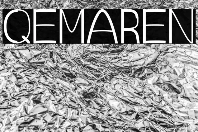 QEMAREN Font examples