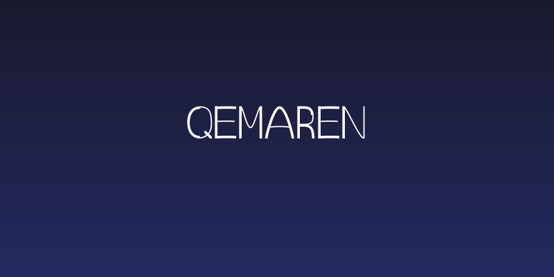 QEMAREN Social Header