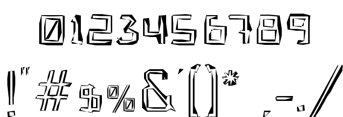 Qebrada Font OTHER CHARS