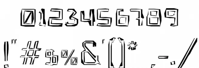 Qebrada Font OTHER CHARS