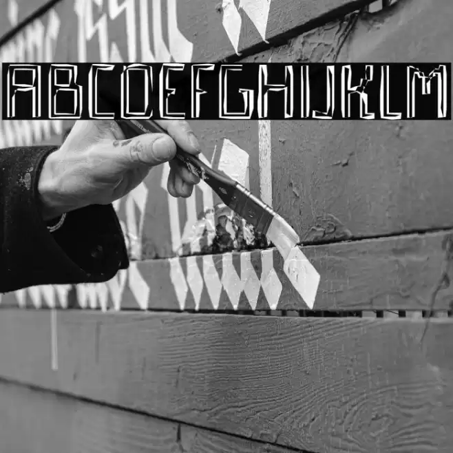 Qebrada Font examples