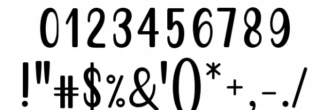 Qeiza Font OTHER CHARS