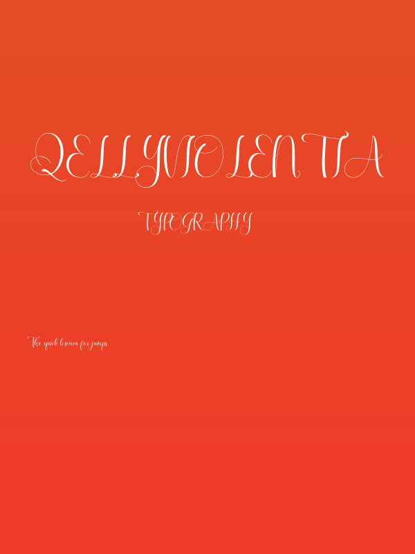 QellyViolentia Poster