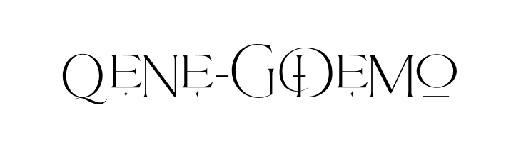 Qene-G Demo  Free Fonts Download