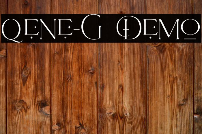 Qene-G Demo Example 1