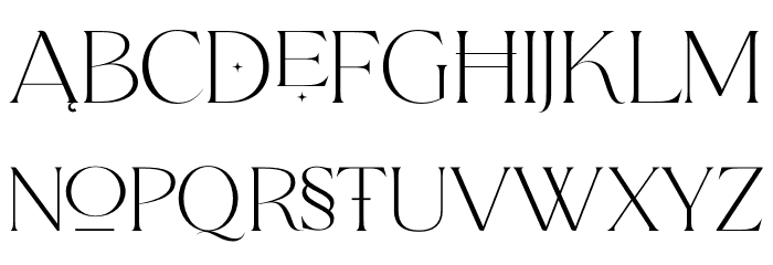 Qene-G Demo Font LOWERCASE