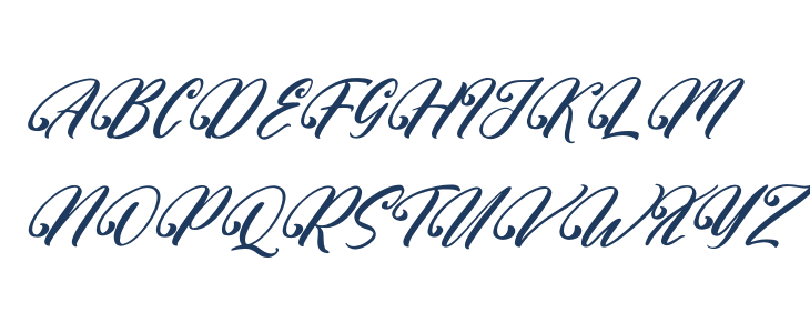 Qentyson Humberta DEMO VERSION Italic Uppercase