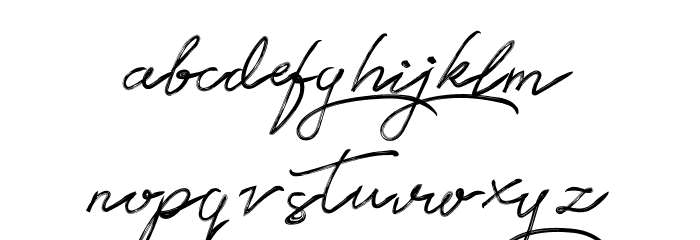 Qetey Font LOWERCASE