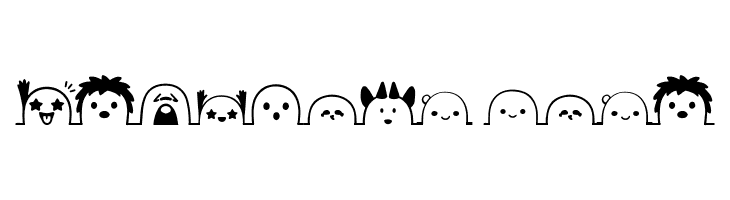 Qezbriln Line Schriftart