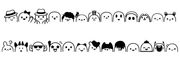 Qezbriln Font UPPERCASE