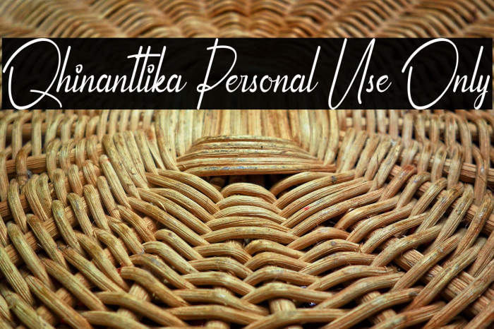 Qhinanttika Personal Use Only Example 2