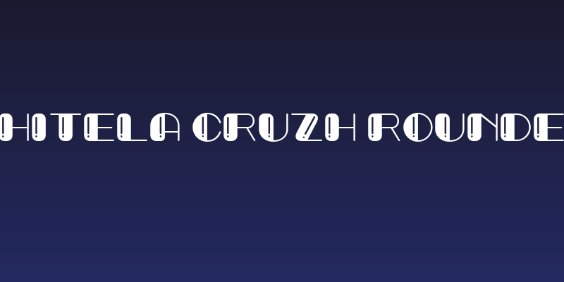 Qhitela Cruzh Rounded Social Header
