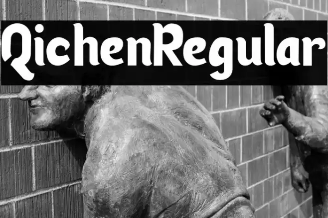 Qichen-Regular Font examples