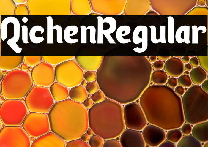 Qichen-Regular Example 3