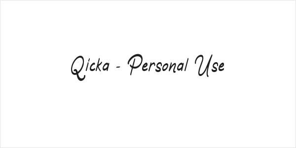 Qicka - Personal Use Logo