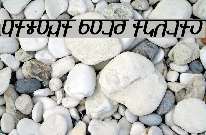 Qijomi Bold Italic Font examples