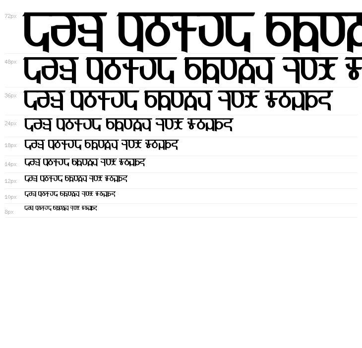 Qijomi Bold Waterfall