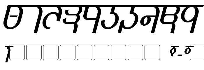 Qijomi Font OTHER CHARS