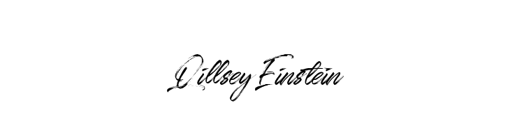 Qillsey Einstein  baixar fontes gratis