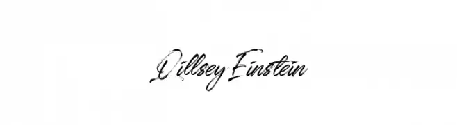 Qillsey Einstein  Frei Schriftart Herunterladen