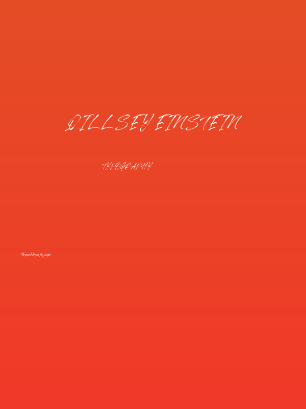 Qillsey Einstein Poster