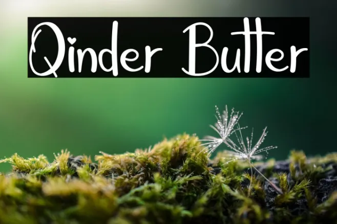 Qinder Butter Example 1