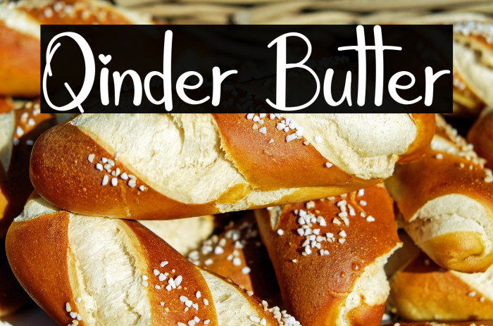 Qinder Butter Example 2