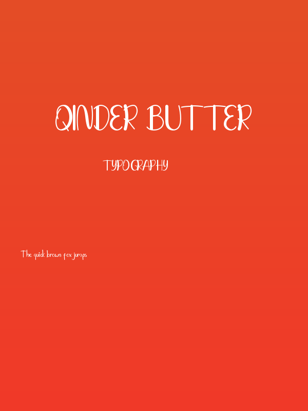 Qinder Butter Poster