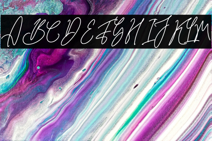 QinderiaSignature-Regular Example 1