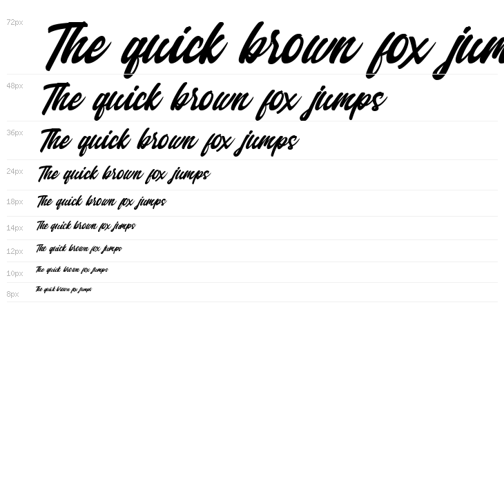 Qintan Script Free Regular Waterfall