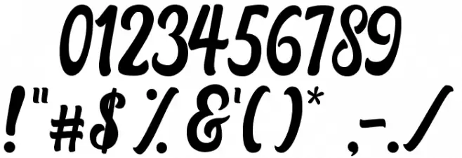 Qintoun Font OTHER CHARS