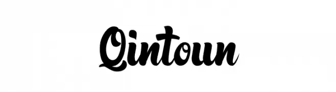 Qintoun  Скачать бесплатные шрифты