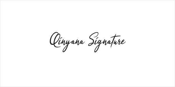 Qinyana Signature Logo