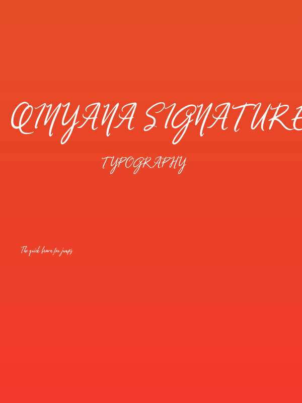 Qinyana Signature Poster