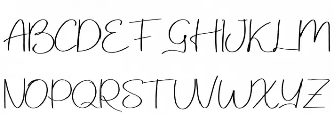 Qiranni Schriftart Groß