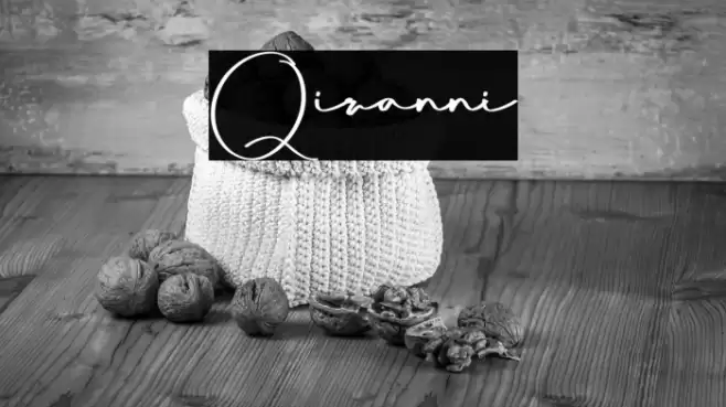 Qiranni Font examples