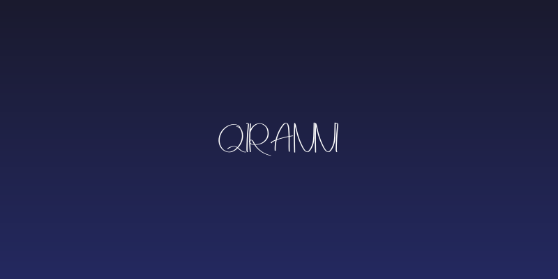 Qiranni Social Header