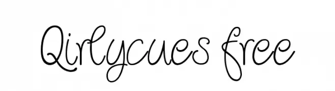 Qirlycues free  Fuentes Gratis Descargar