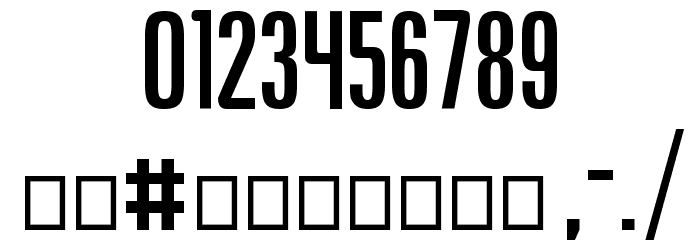 Qirof フォント その他の文字