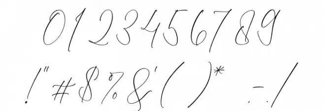 Qirtandy Fantasia Schriftart Anderer Schreiben