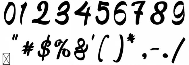 Qistis Blistist Font OTHER CHARS