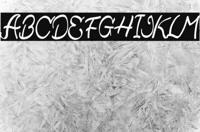 Qistis Blistist Font examples