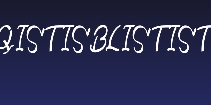 Qistis Blistist Social Header