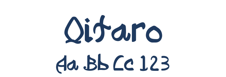 Qitaro Font Preview