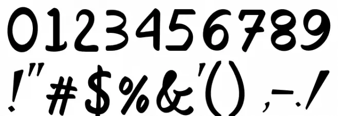 Qitaro Font OTHER CHARS