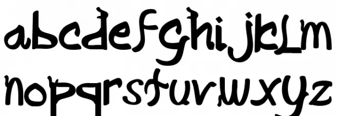 Qitaro Font LOWERCASE