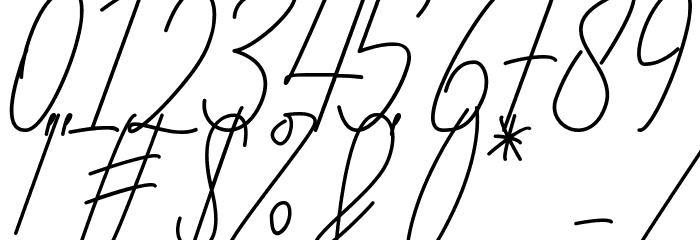 Qittuny Signature Font OTHER CHARS