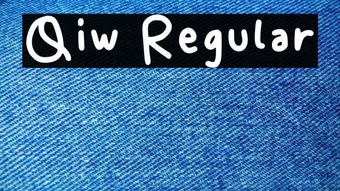 Qiw Regular Example 2