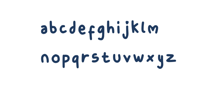Qiw Regular Lowercase